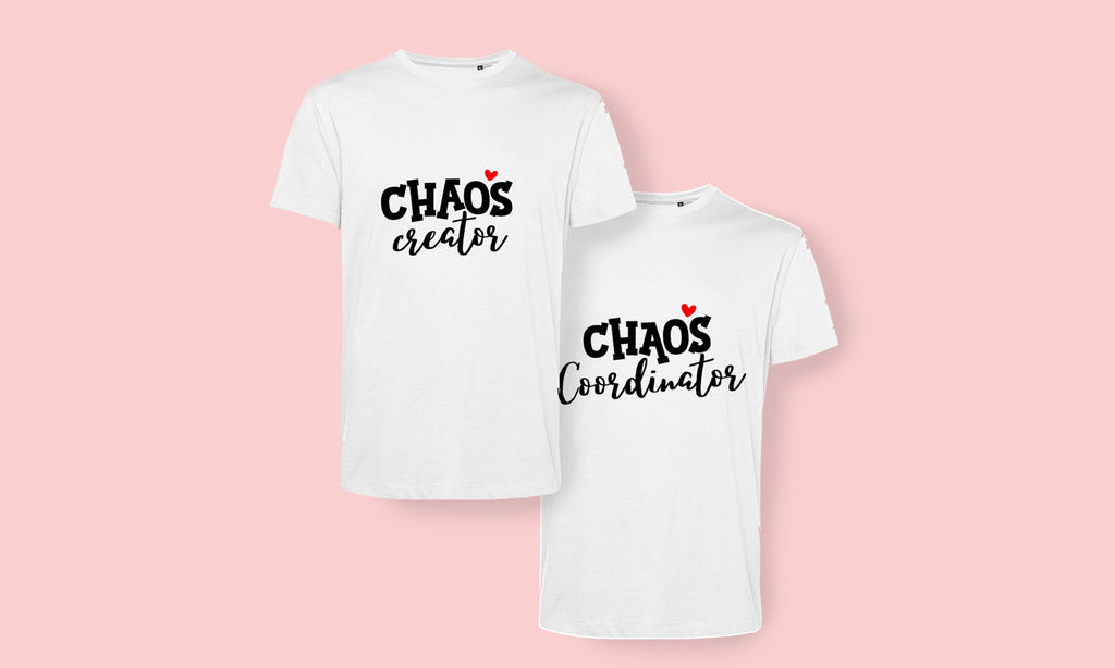 Maglietta mamma figlia o mamma figlio: Chaos Creator e Chaos Coordinator