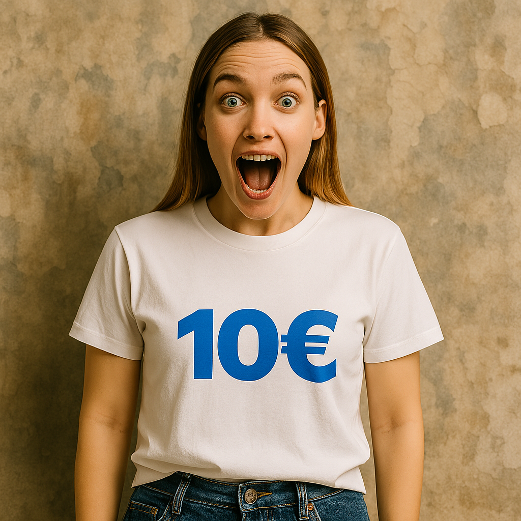 T-shirt bambini compleanno personalizzabile con nome ed età