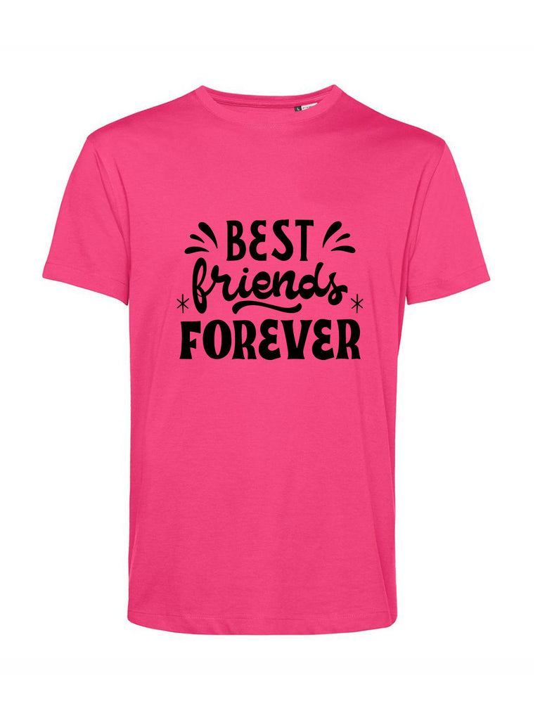 Maglietta rosa con scritta Best Friends Forever
